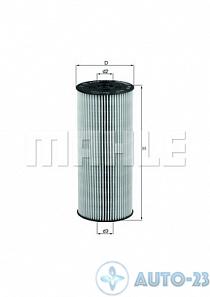 Фильтр масляный KNECHT OX137D