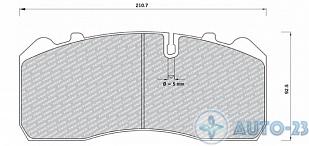 Тормозные колодки 29095 LUMAG 29095