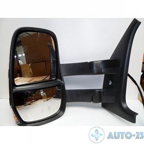 Зеркало заднего вида левое (длинный кронштейн, температурный датчик) IVECO 5801367573
