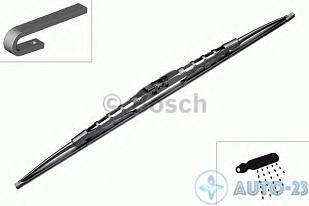 Щетка стеклоочистителя 700мм с форсункой BOSCH 3397004080