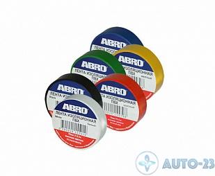 Изолента черная ABRO 18,2м x 18мм ABRO ET914BLKRW