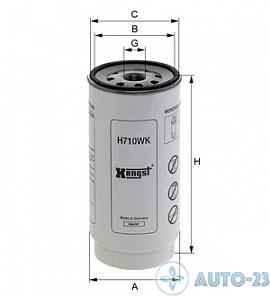 Фильтр топливный сепаратор HENGST H710WK