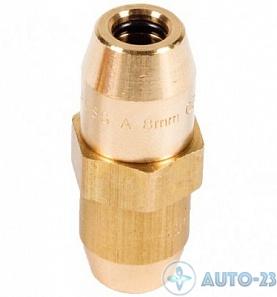 Фитинг-соединитель прямой T06x1,0/T06x1,0 латунь RAUFOSS 6237205 