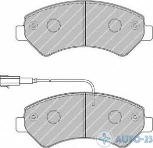 Тормозные колодки 24466 FENOX BP43122