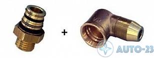 Фитинг угловой P5/T10x1,0 латунь RAUFOSS 6236991 