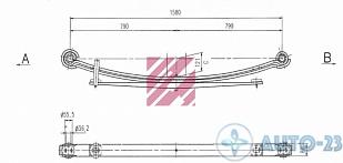 Рессора MARSHALL M1010500