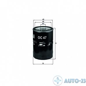 Фильтр масляный MAHLE OC47