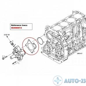 Прокладка под водяной насос IVECO 504080013