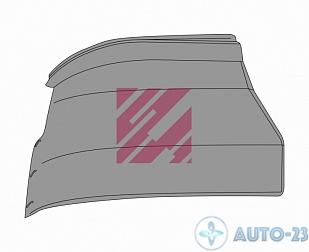 Секция дефлектора IVECO серый пластик правый MARSHALL M3060605