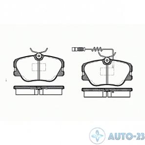 Тормозные колодки 20941 REMSA 018902
