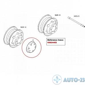 Колпак ступицы IVECO 93824452