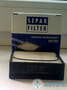 Фильтр топливный сепаратор (узкий) SEPAR 00530