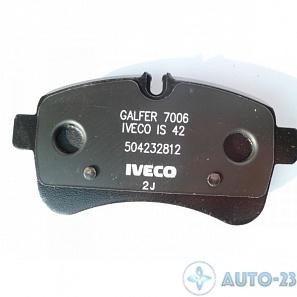 Тормозные колодки 29232 задние IVECO 42555917