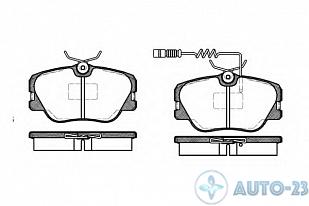 Тормозные колодки 21576 FENOX BP43101