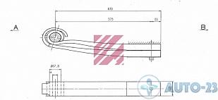 Рессора MARSHALL M1024100