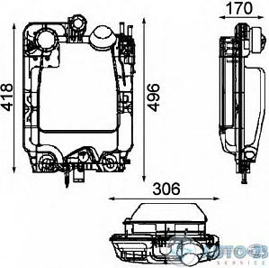 Бачок расширительный BEHR 8MA376705291
