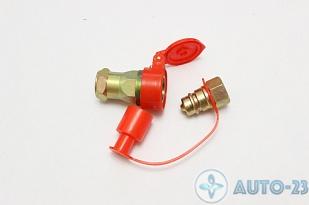 Головка пневматическая FER-RO (желтая) быстрый разъем d=16/22mm AT AT12380