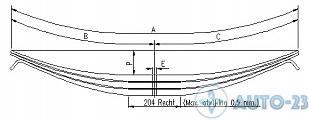 Рессора SCHOMAECKER 88759700