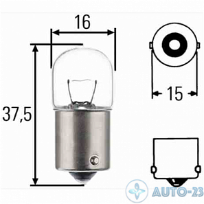 Лампа 12V 5W HELLA 8GA002071121