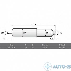 Амортизатор передний SACHS 112869