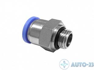 Фитинг прямой с наружной резьбой T12/R3/8 SM013812