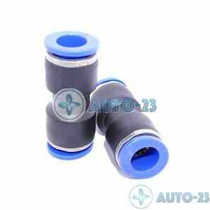 Фитинг-соединитель прямой T11/T11 пластик 021111