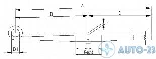 Рессора WEWELER F260Z182ZA75