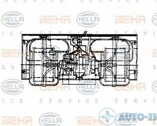 Электродвигатель отопителя BEHR 8EW009158481