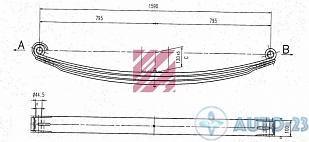 Рессора MARSHALL M1019200
