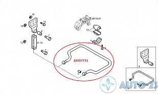 Стабилизатор задний IVECO 41007731