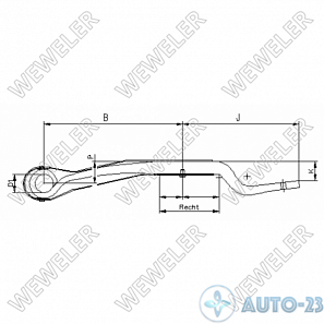 Полурессора WEWELER F188Z035ZA75