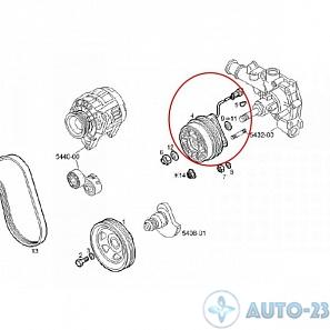Шкив водяного насоса электромагнитный IVECO 99473900