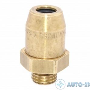 Фитинг прямой с наружной резьбой T09x1,5/M12x1,5 латунь RAUFOSS 6237262