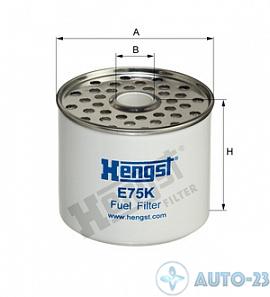 Фильтр топливный HENGST E75KD42