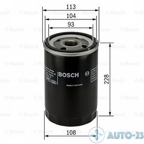 Фильтр масляный [D108 H228] BOSCH F026407048