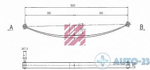 Рессора MARSHALL M1025600
