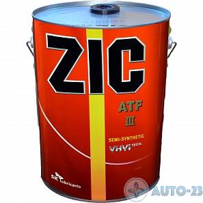 Масло трансмиссионное ATF ZIC ATF Dexron 3 20л 