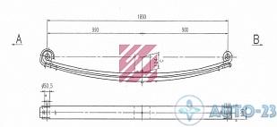 Рессора MARSHALL M1126300