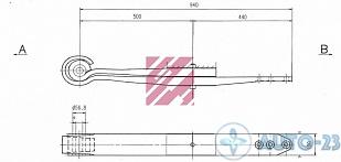 Рессора MARSHALL M1013800