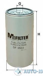 Фильтр топливный сепаратор MFILTER DF3503
