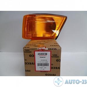 Указатель поворота левый желтый IVECO 500320426