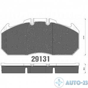 Тормозные колодки 29030 LUMAG 29030