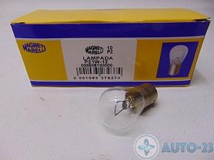 Лампа 12V 21W P21W MAGNETI MARELLI 008506100000
