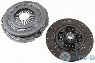 Комплект сцепления MB Atego (без выжимного) SACHS 3400127701