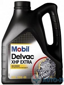 Масло моторное 10W40 MOBIL Delvac XHP Extra полусинтетическое 4л 152657