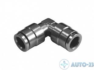 Фитинг-соединитель угловой T08/T08 металл AKINTECH MPUL08