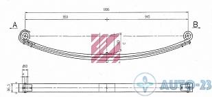 Рессора MARSHALL M1072700