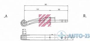 Рессора MARSHALL M1035700