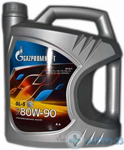 Масло трансмиссионное 80W90 GL5 GAZPROMNEFT 4л 2389901362