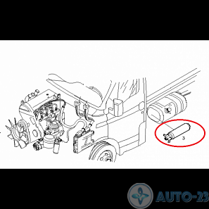 Насос топливный IVECO 93828642